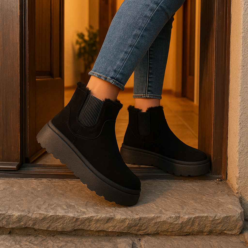 Ghete damă îmblănite – tip UGG