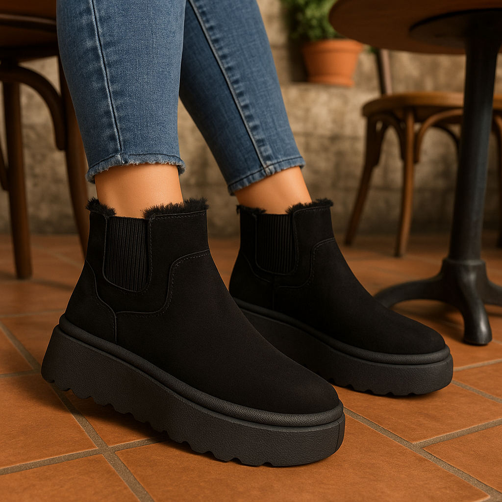 Ghete damă îmblănite – tip UGG