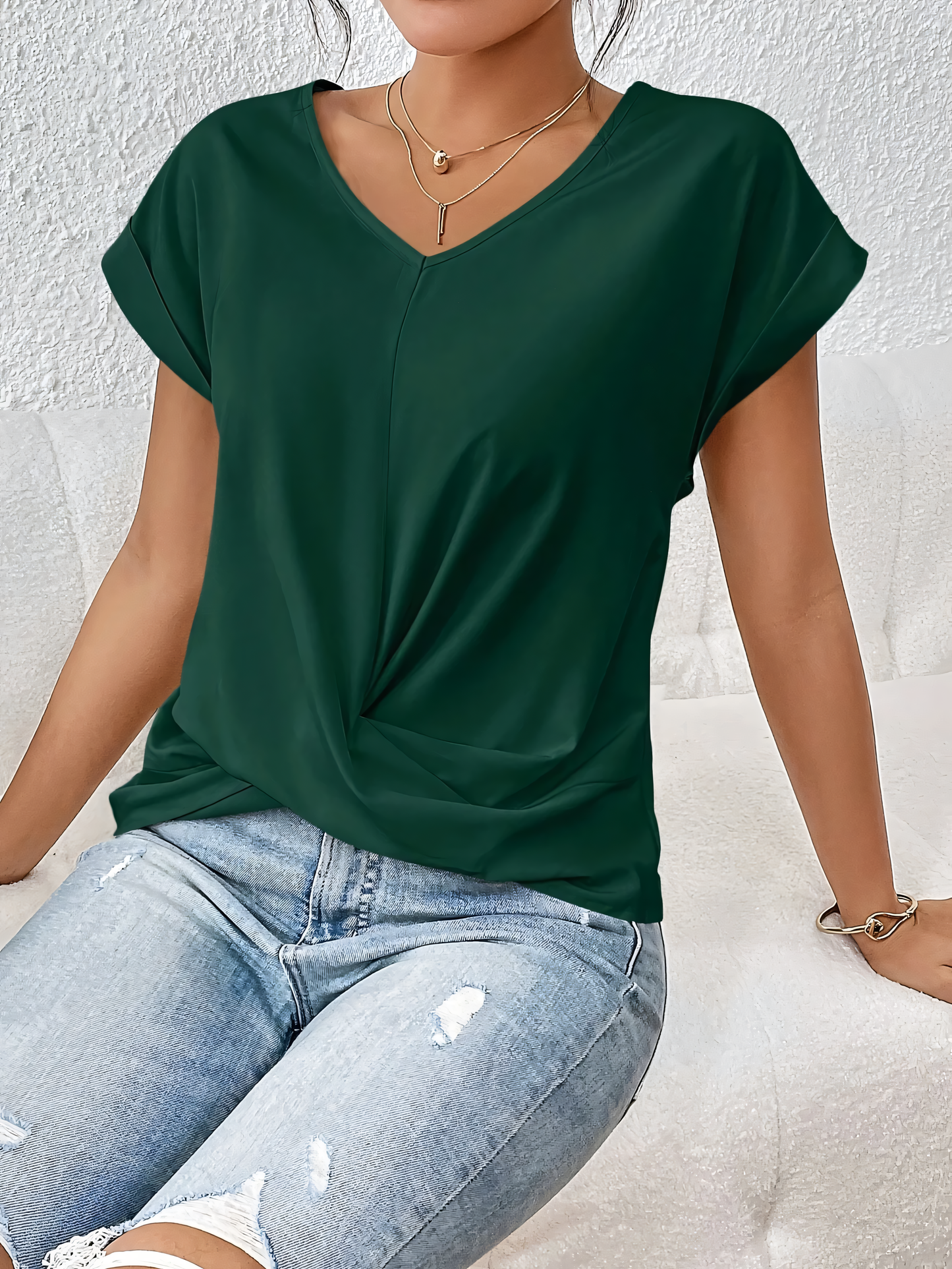 Tricou Casual cu Mâneci Scurte – Confort și Versatilitate pentru Zilele de Vară