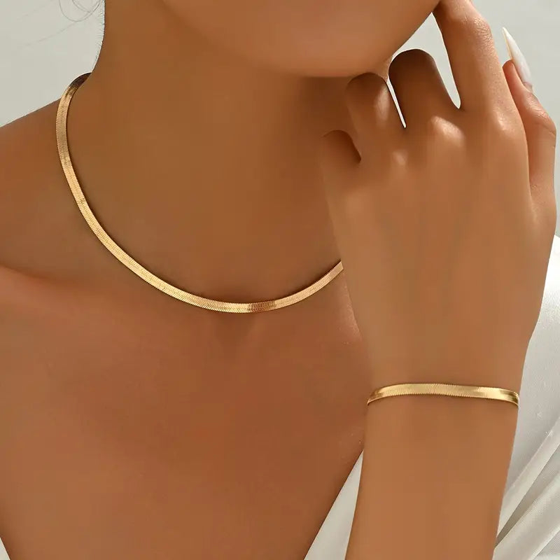 Set Bijuterii Clasice pentru Femei – Eleganță Simplă și Stil Versatil