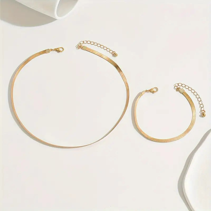 Set Bijuterii Clasice pentru Femei – Eleganță Simplă și Stil Versatil