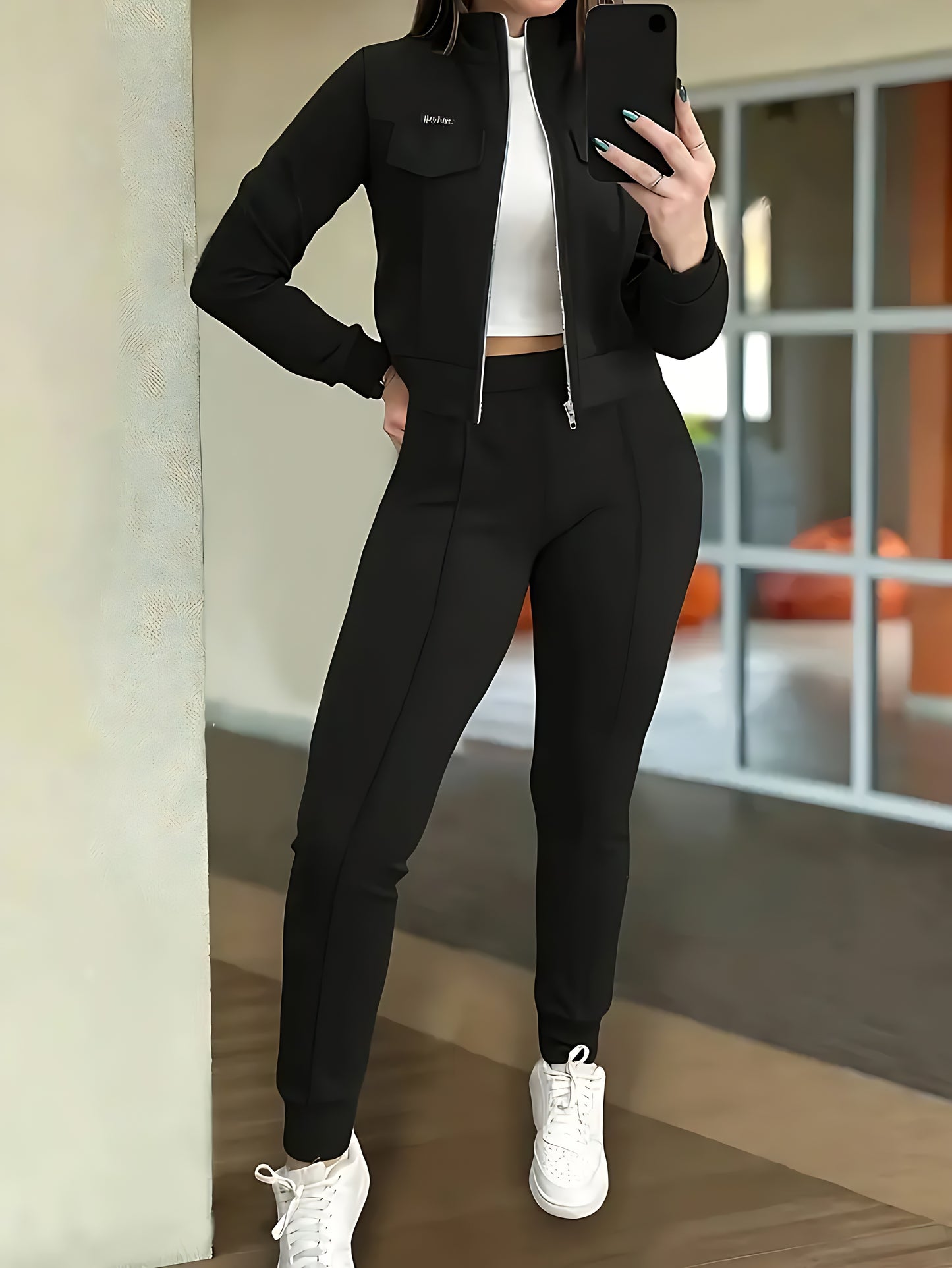 Set de Două Piese – Eleganță Casual și Confort Absolut