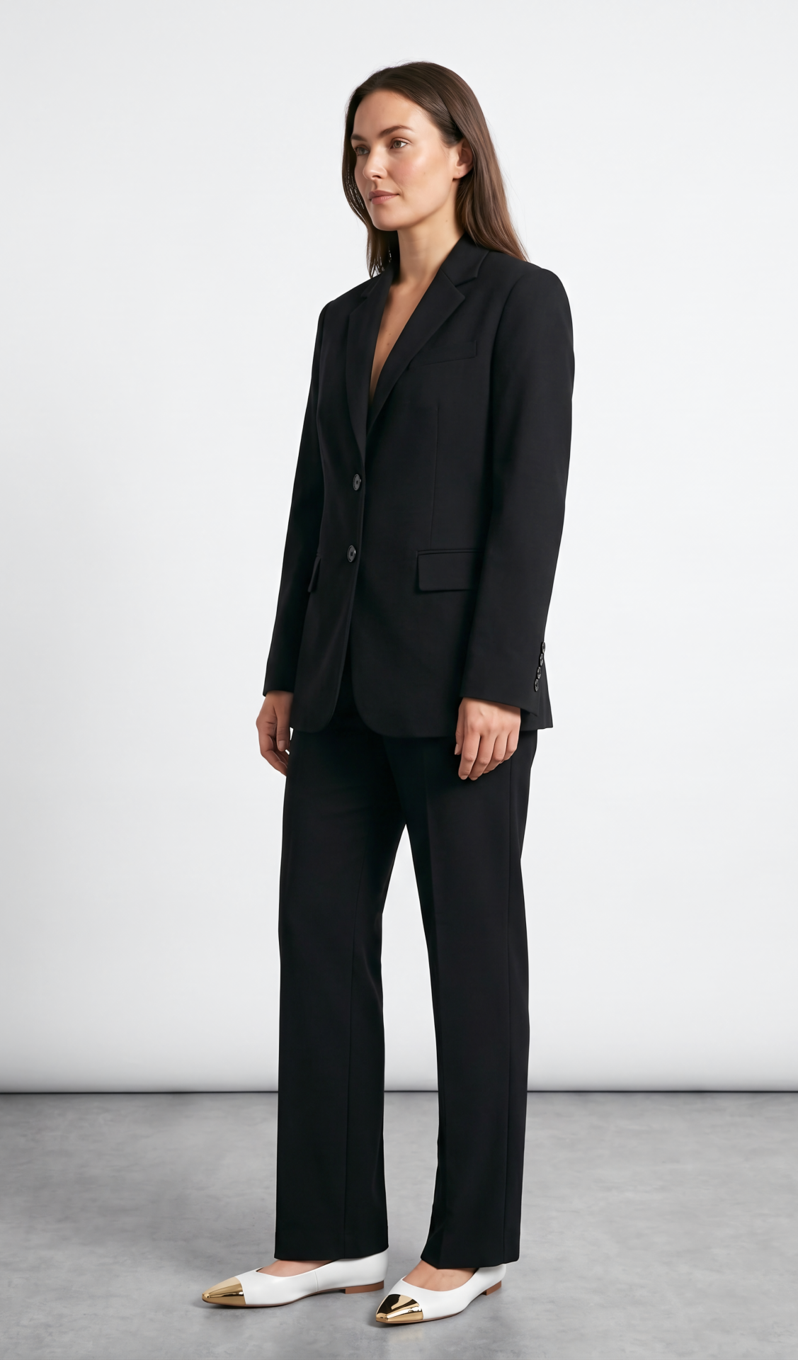 Costum Elegant de Damă din Două Piese - Sacou și Pantaloni