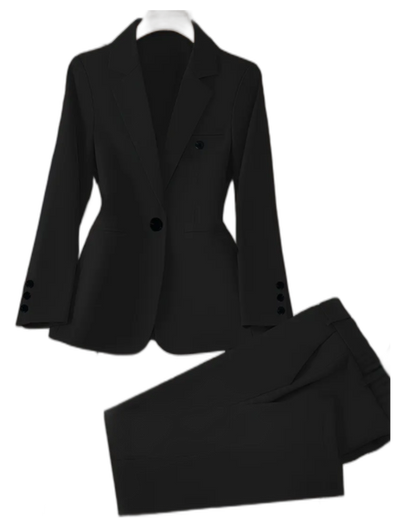 Costum Elegant de Damă din Două Piese - Sacou și Pantaloni